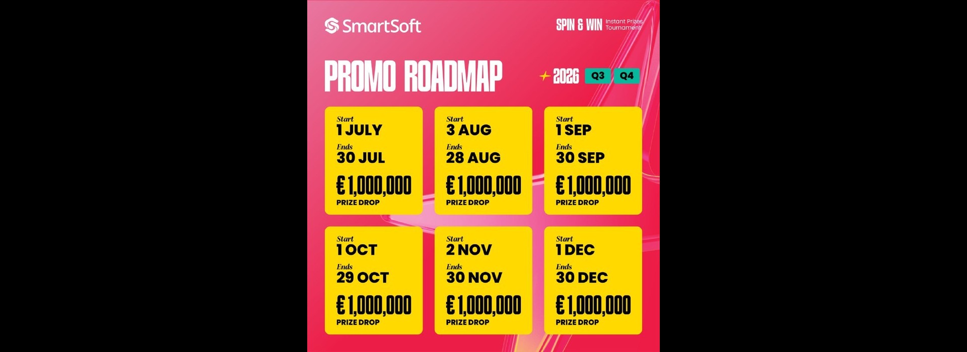 SmartSoft 八月 Spin & Win 全网活动